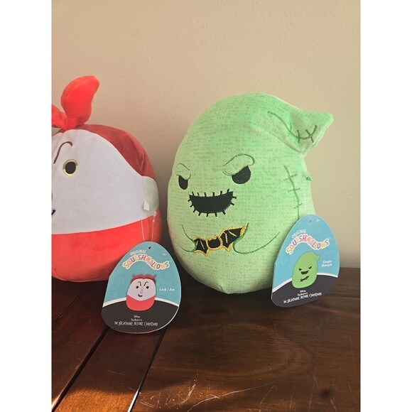 The Nightmare Before Christmas Squishmallows Halloween Lock Shock Barrel Boogie - Picture 2 of 4
